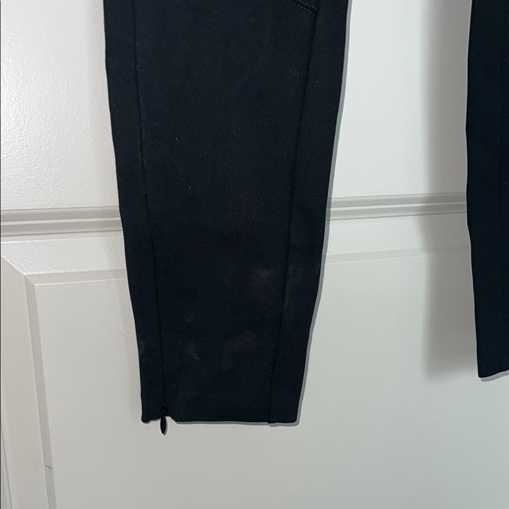 Polo Ralph Lauren Black Leggings with Ankle Zip - Picture 3 of 7